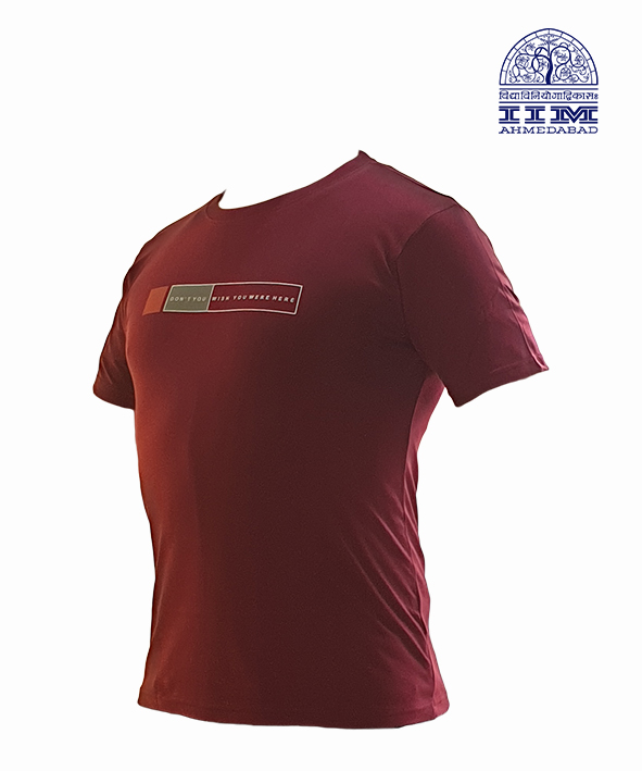 Round Neck Dont You Wish Maroon